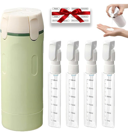 FlightKit™ - Dispensador de Viaje 4-en-1